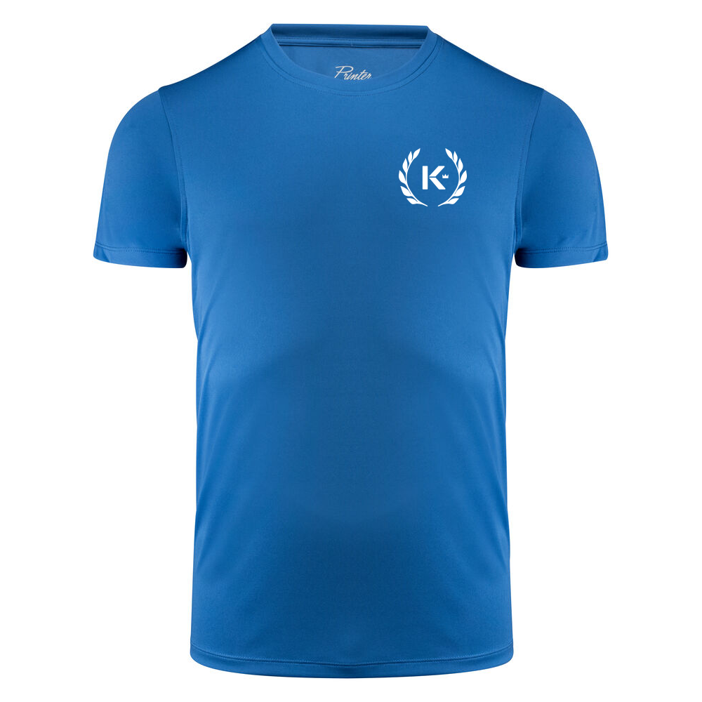 Printer Run active t-shirt Blue